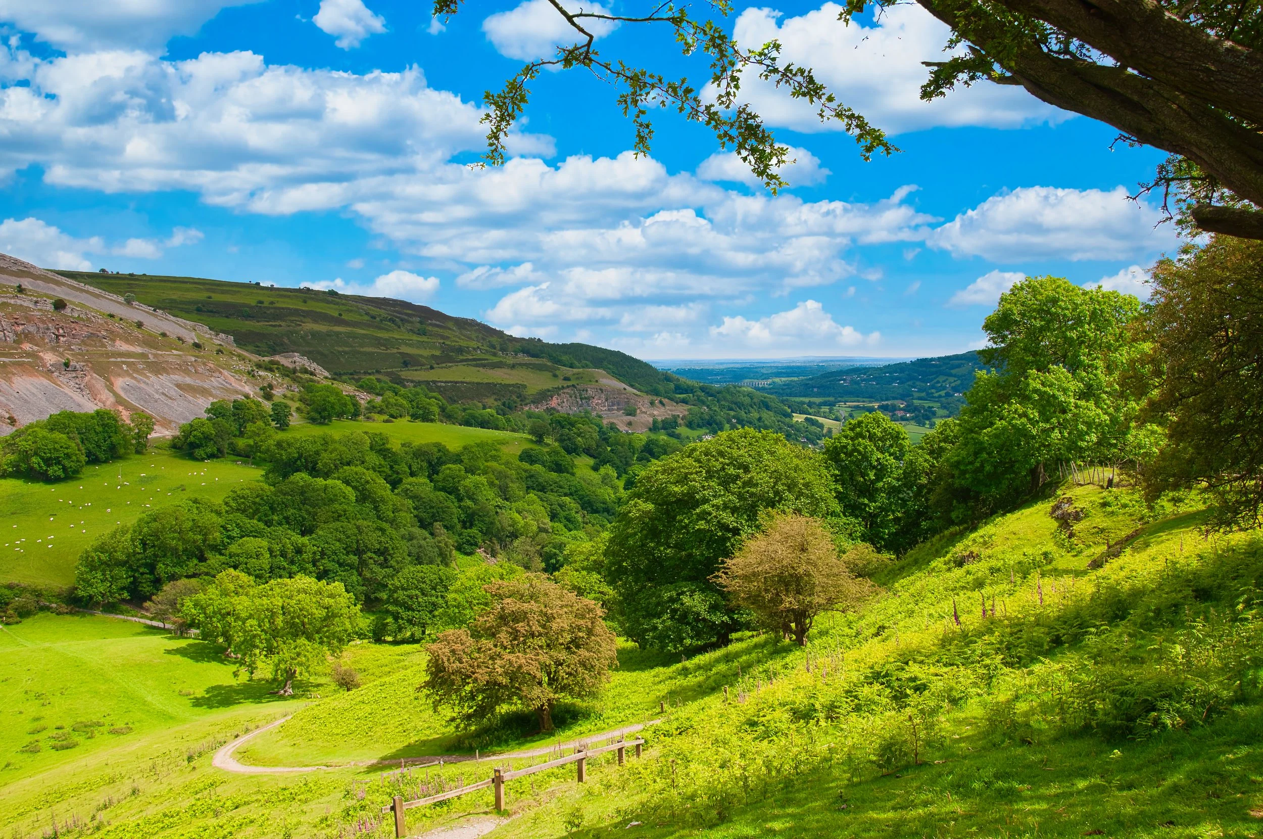 Llangollen Ascent to Dinas Bran 2012. A place i wouldn't normally go, very steep climb up the path, great view though.