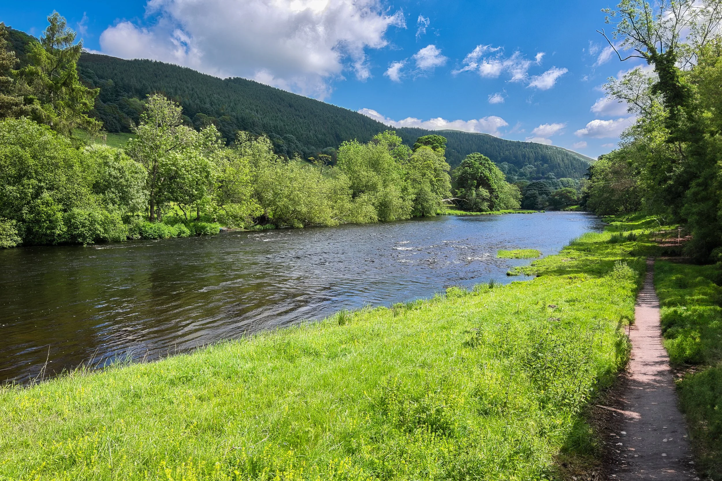 29 NW. Dee Carrog. Just off the A5 before Corwen.