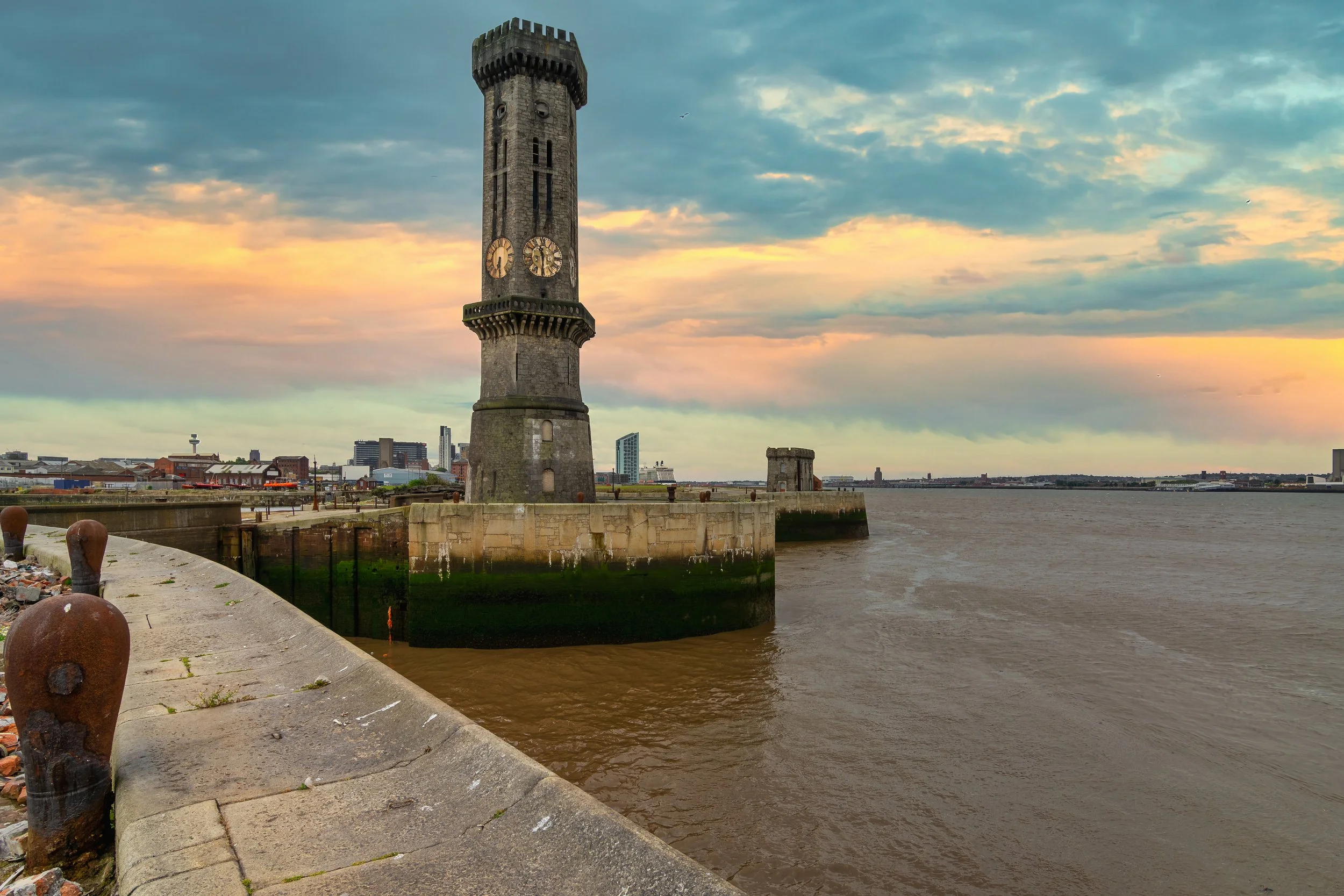 Dockers Clock 2015. Sailing ships of the 1800's and early 1900's used the clock to set there chronometers for voyages.