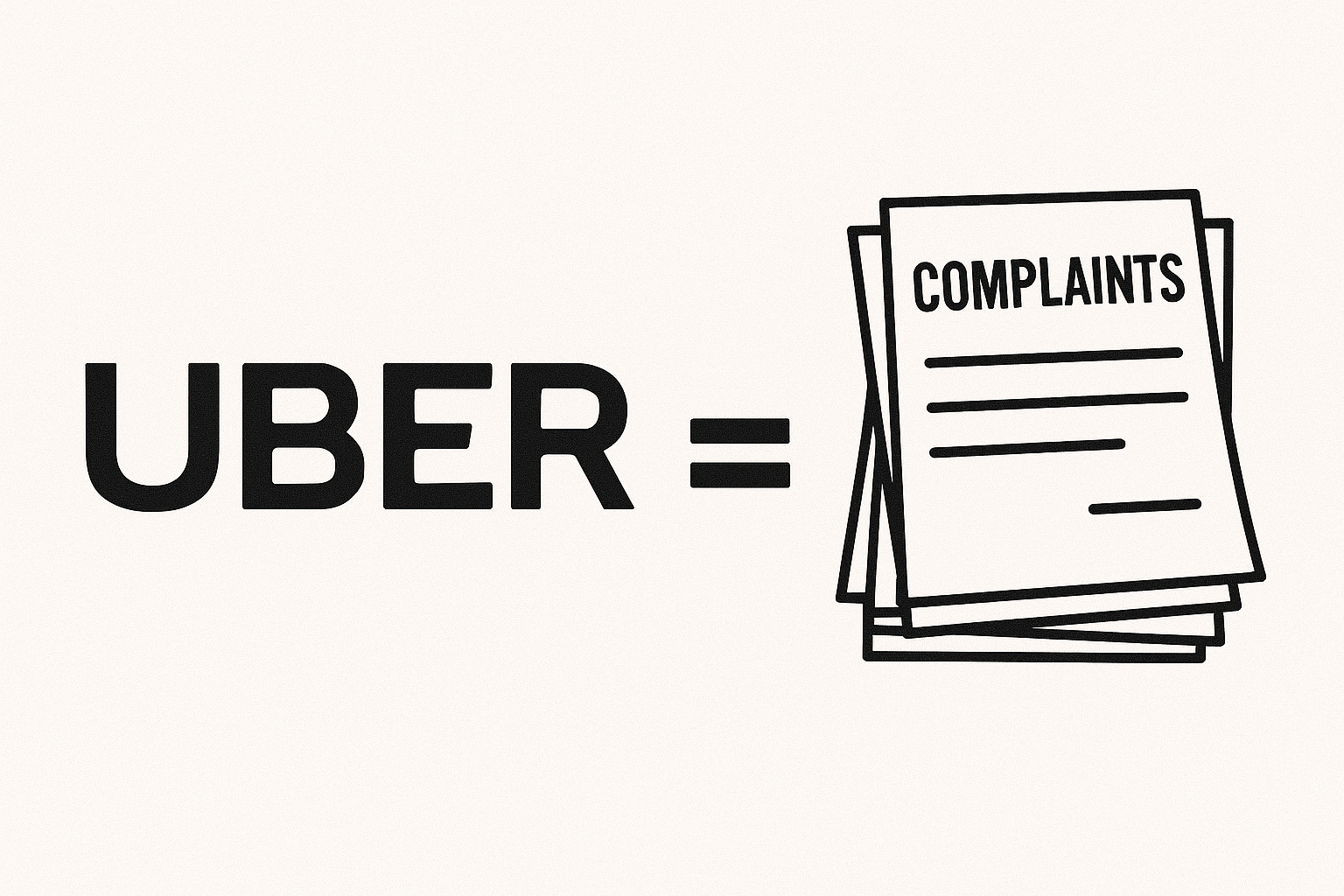 Hey Uber, Hey: Your Complaints Are My Blueprint