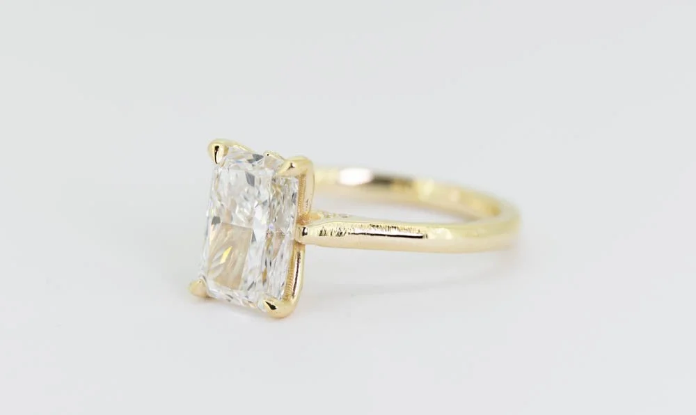 Radiant Cut Ring 14k