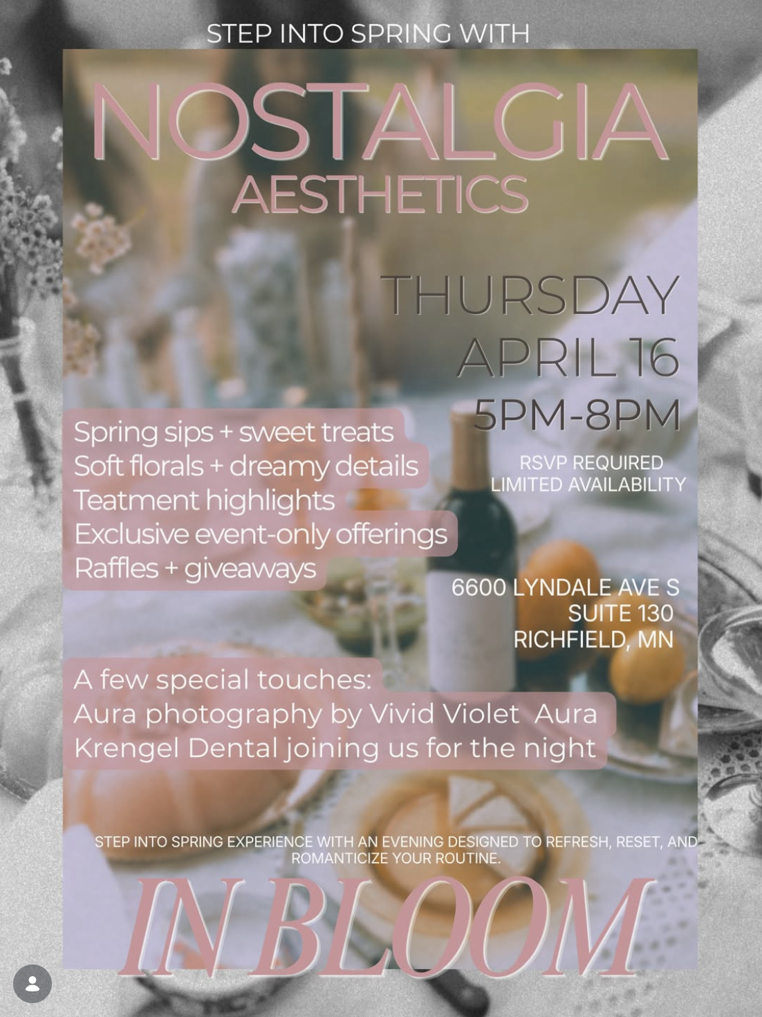 Minneapolis aura photography events