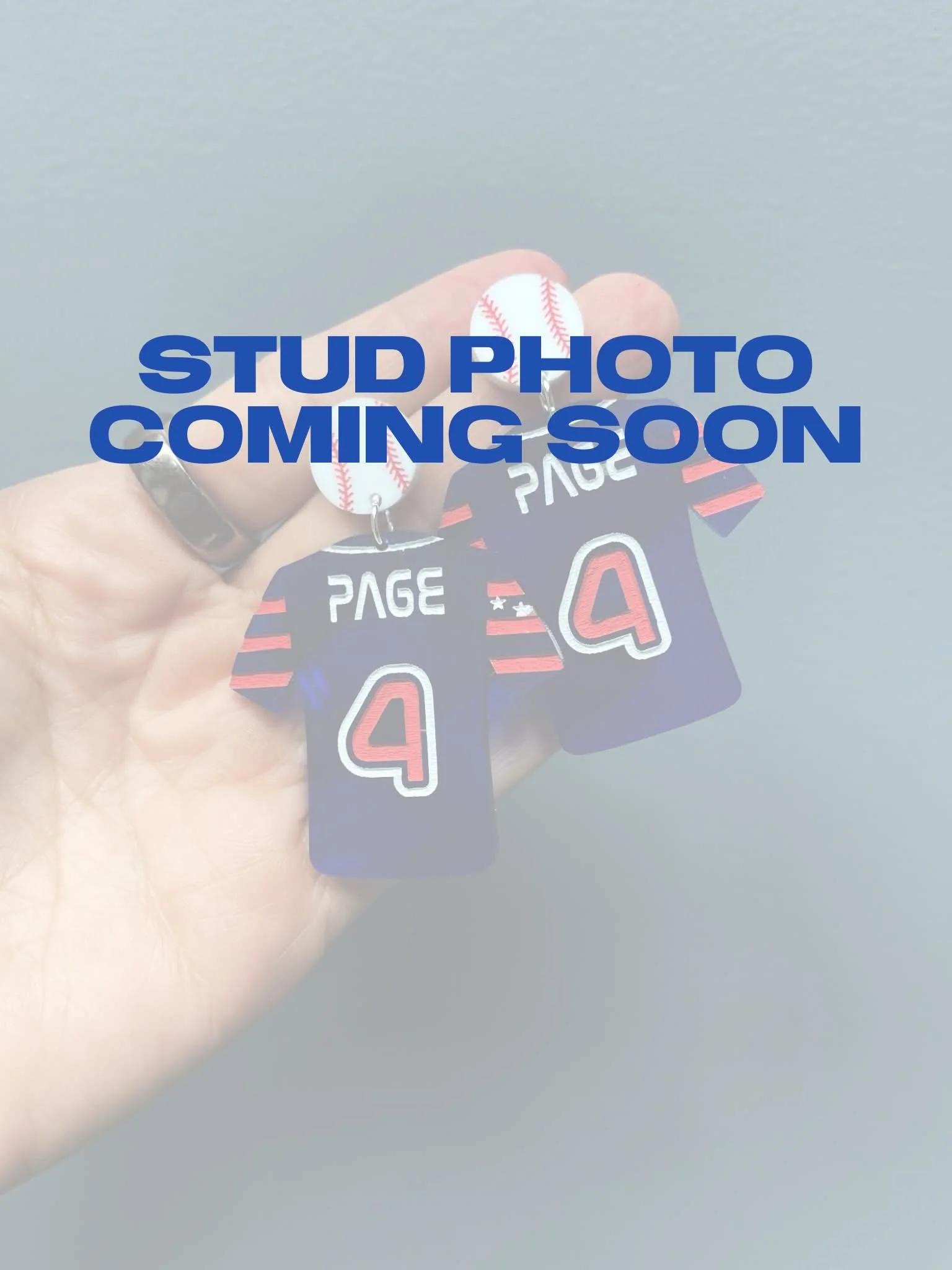 NALL Replica Jersey Studs