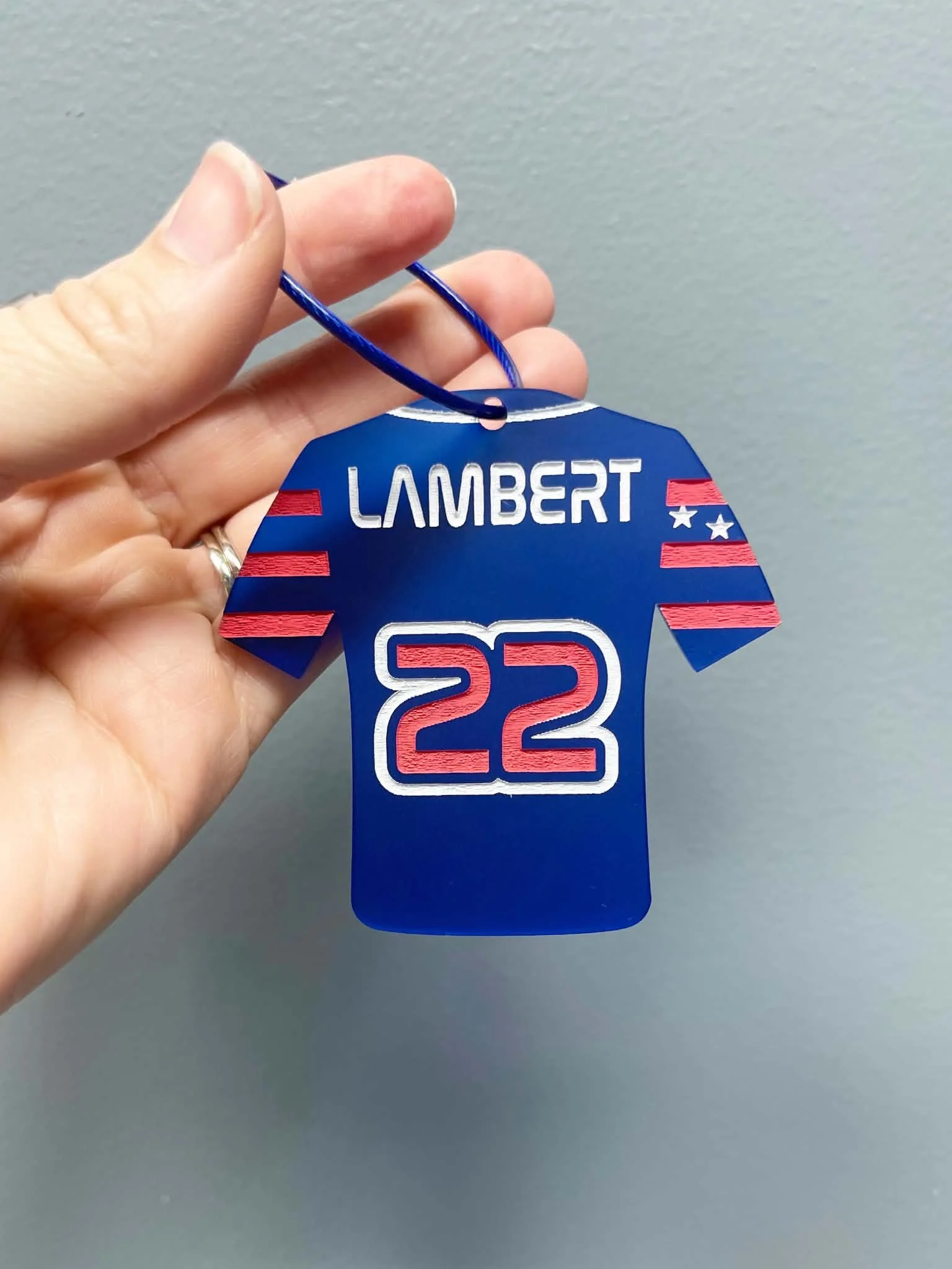 NALL Jersey Bag Tag