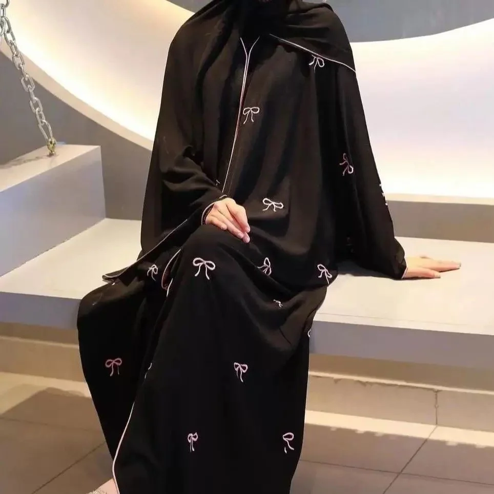 Ribbon Whisper Abaya