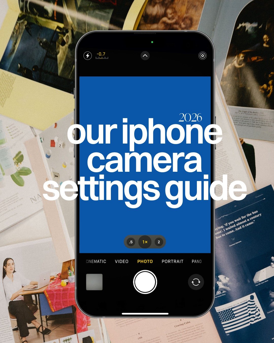 Okay, this almost feels illegal to share for free.
But everyone deserves content that doesn&rsquo;t look like it was filmed on a potato.

Our 2026 guide to shooting iPhone content.
Photo and video settings we actually use on the iPhone 15 to make you