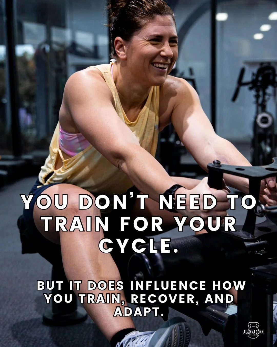 You don&rsquo;t need to train for your cycle.
But understanding it might explain a lot.

Some days you&rsquo;re firing on all cylinders.
Other days, everything feels heavier.
That&rsquo;s not your motivation, it&rsquo;s your hormones and nervous syst