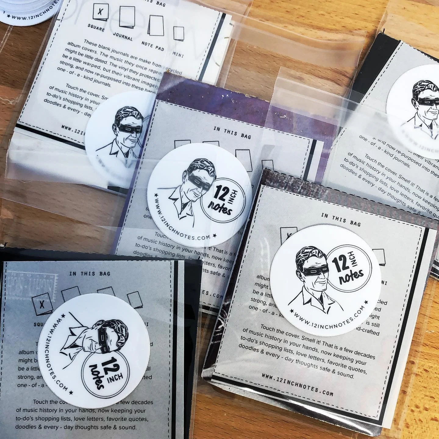 New journals! #12inchnotes