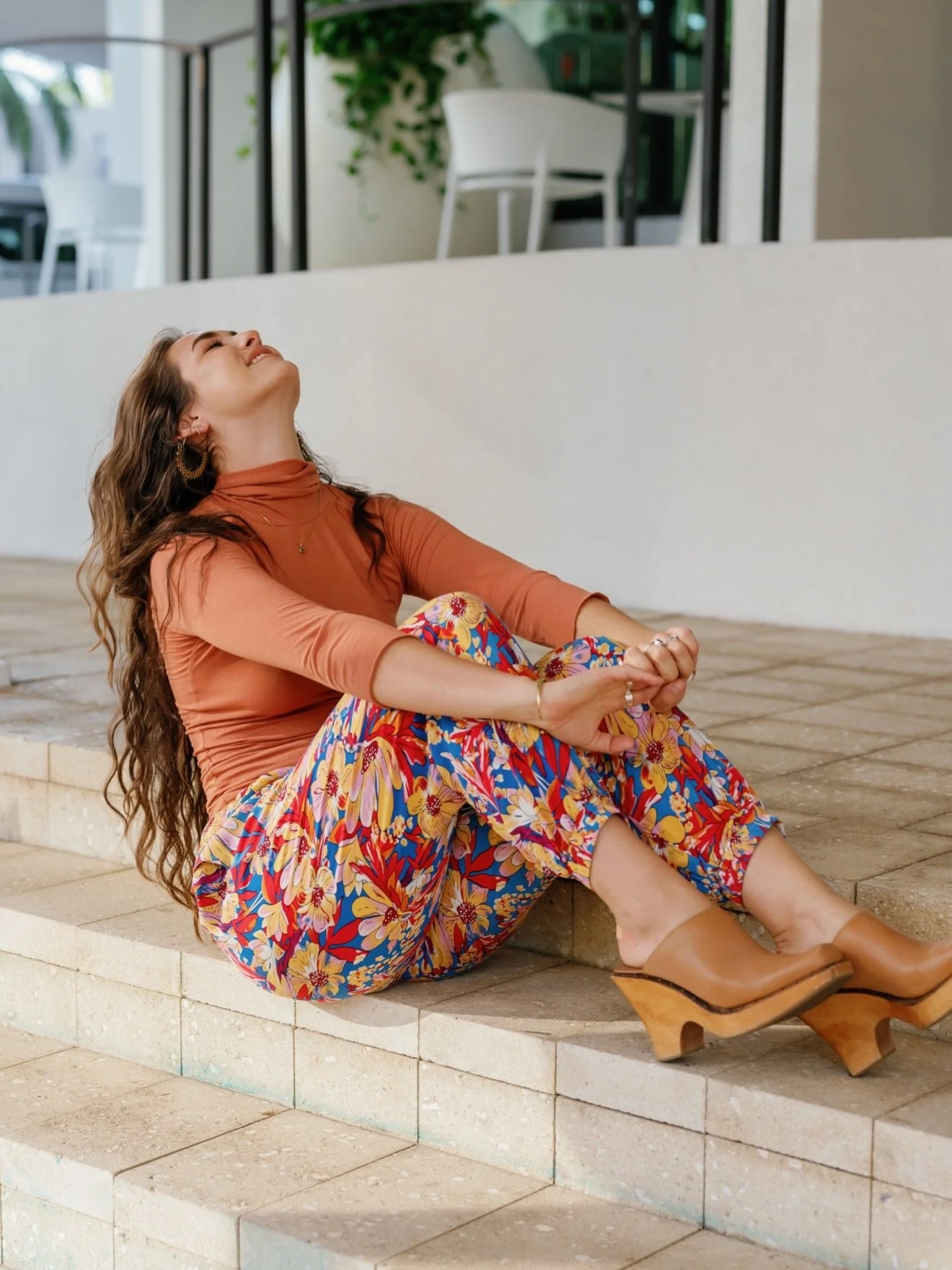 💁&zwj;♀️POV: you threw on the comfy pants&hellip; and the outfit still ate 

Floral Miami Joggers
a fitted turtleneck, cute shoes, good energy, no stress

soft cotton, effortless styling, and the kind of outfit that just works without trying too har