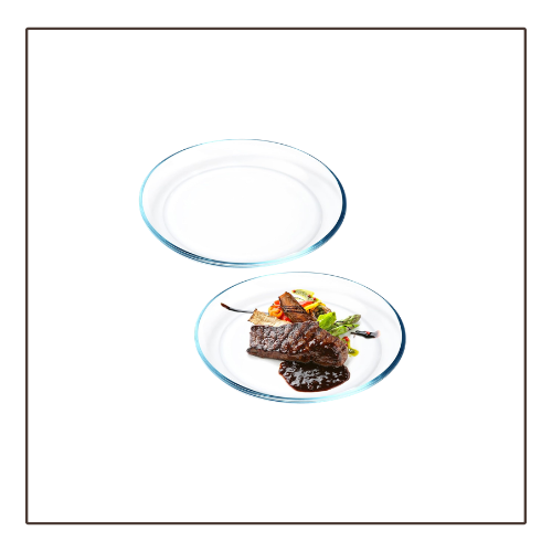 Love these glass plates