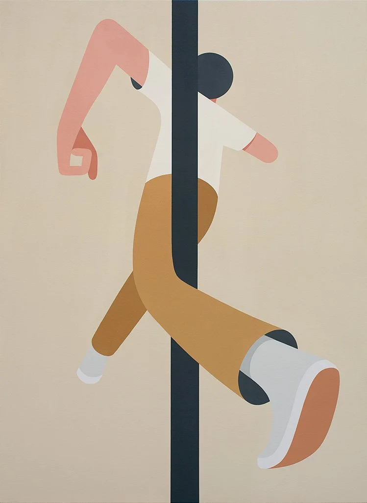 Impossibly Trucking, 2015
Acrylic on canvas
59.5 x 43.5 in (151.1 x 110.5 cm)