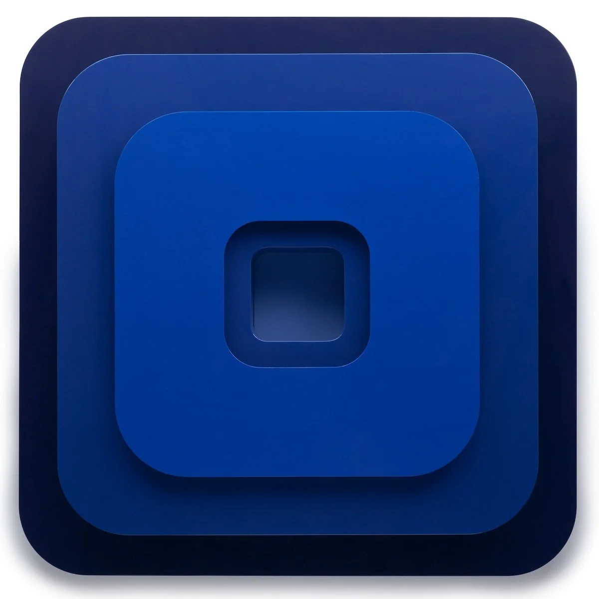 Jeg Kan ikke Overskue Det, 2014
Enamel on aluminum
48 x 48 x 9 in (121.9 x 121.9 x 22.9 cm)