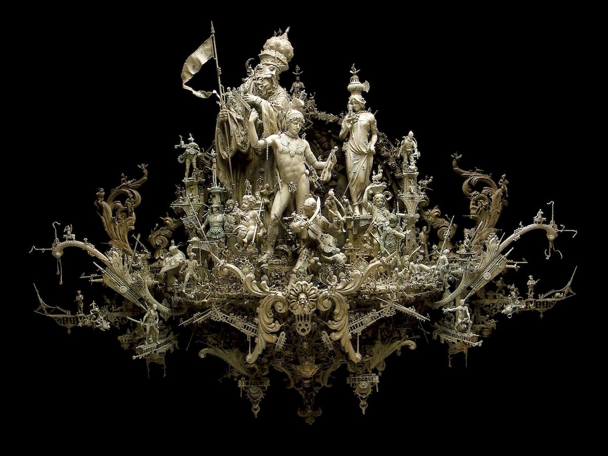 A Presumptuously Pagan Celebration, 2013
Mixed media assemblage
33 x 43 x 12 in (83.8 x 109.2 x 30.5 cm)