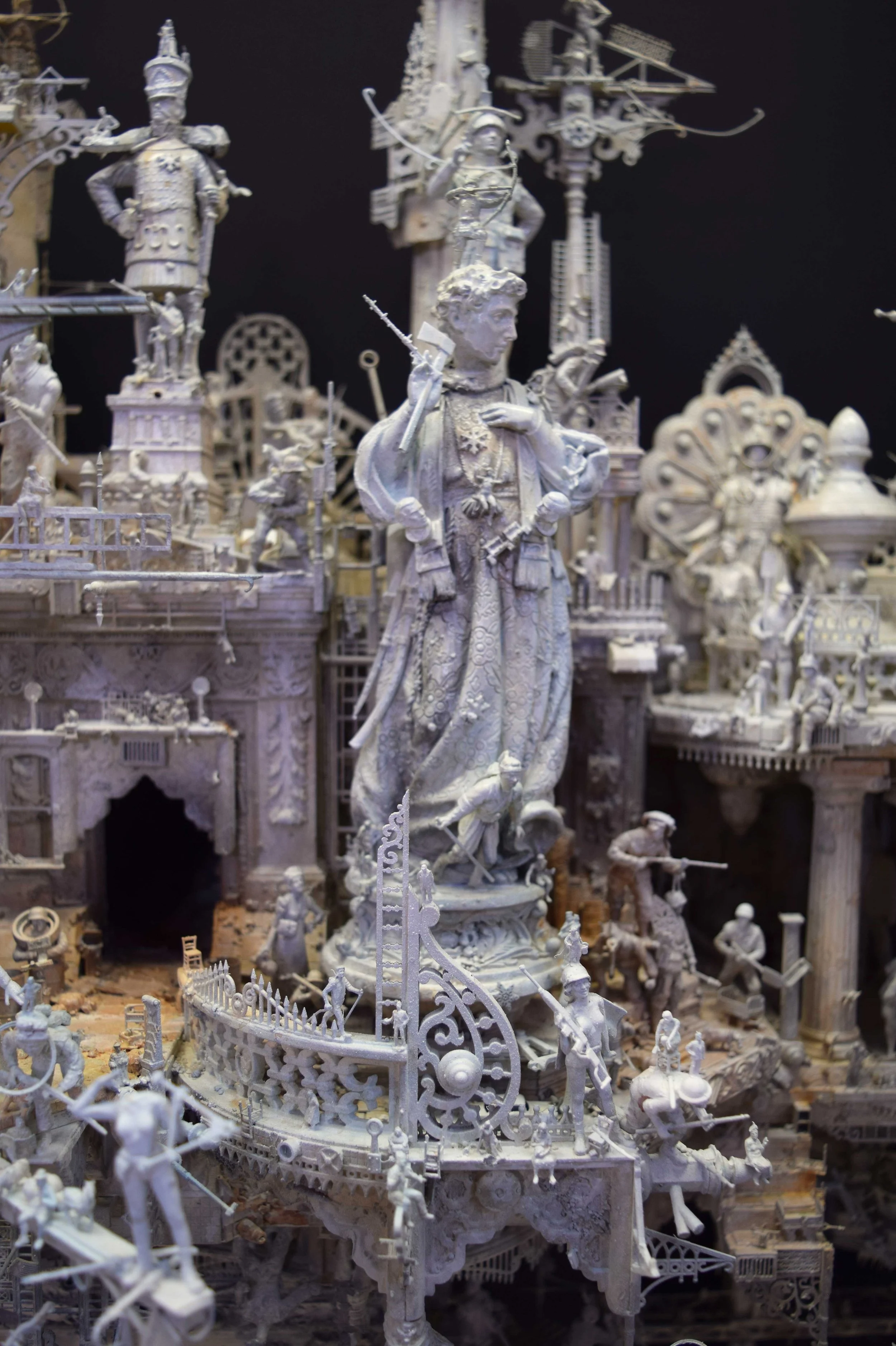 Nike: Winged Victory Goddess, 2017
Mixed media assemblage
42 x 95.5 x 18 inches  (106.7 x 242.6 x 45.7 cm)