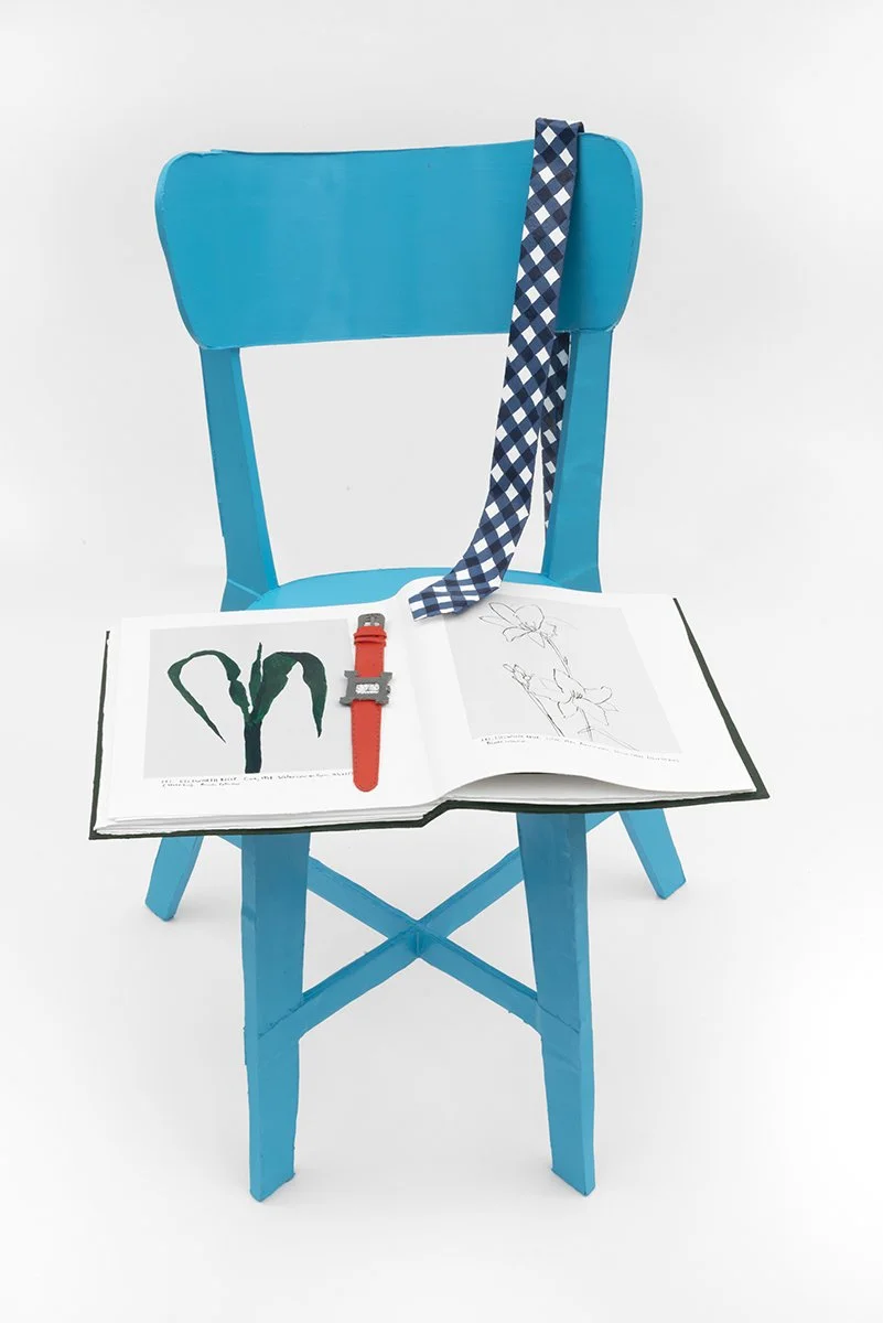 No One Said It Would Be Easy, 2015
Paper, hot glue, and acrylic paint
32 x 16 x 16 in (81.3 x 40.6 x 40.6 cm)