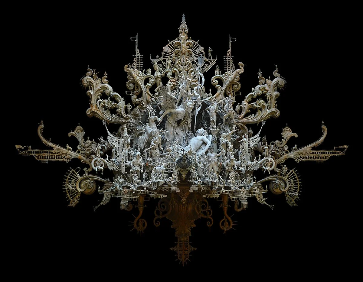 Tribulation, 2015
Mixed media assemblage
42 x 56 x 13 in (106.7 x 142.2 x 33 cm)