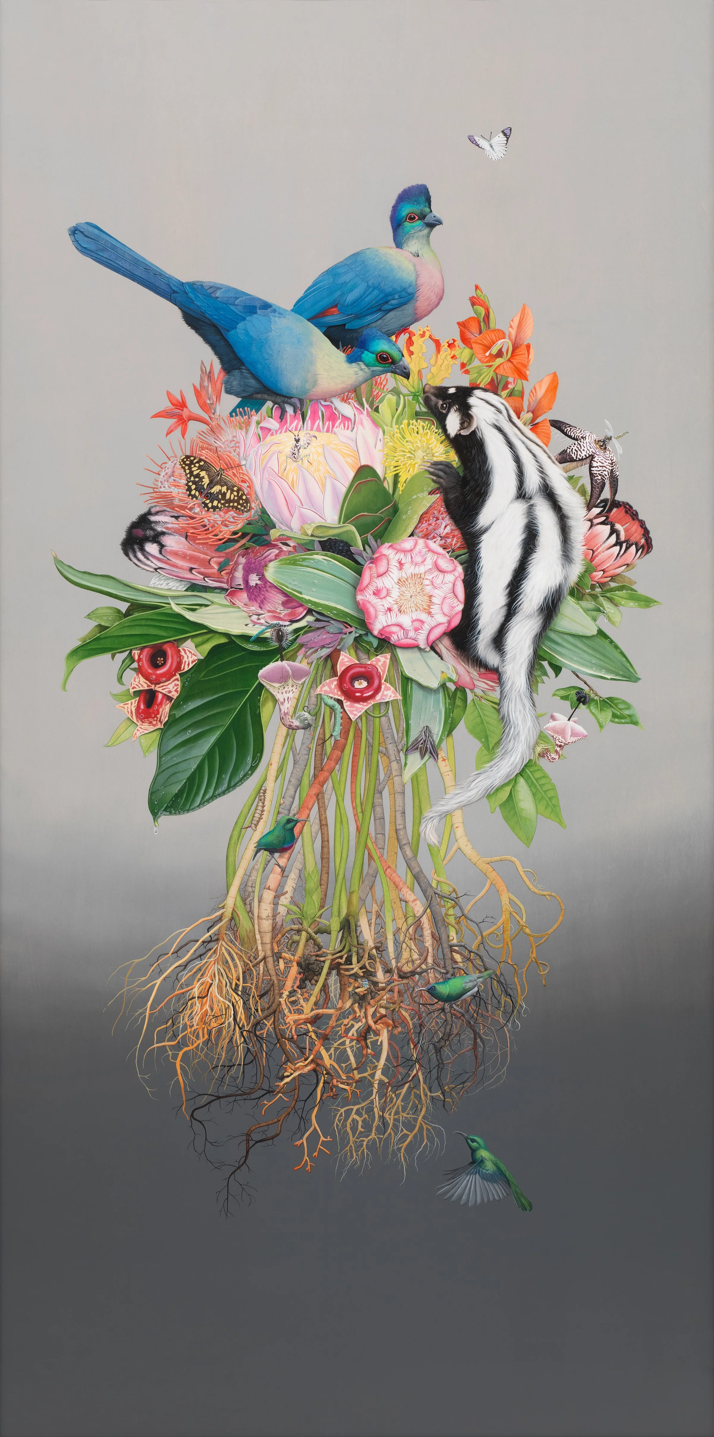 
Tiffany Bozic
Coming Together, 2015
Acrylic on maple panel
72 x 36 in  (182.9 x 91.4 cm)
