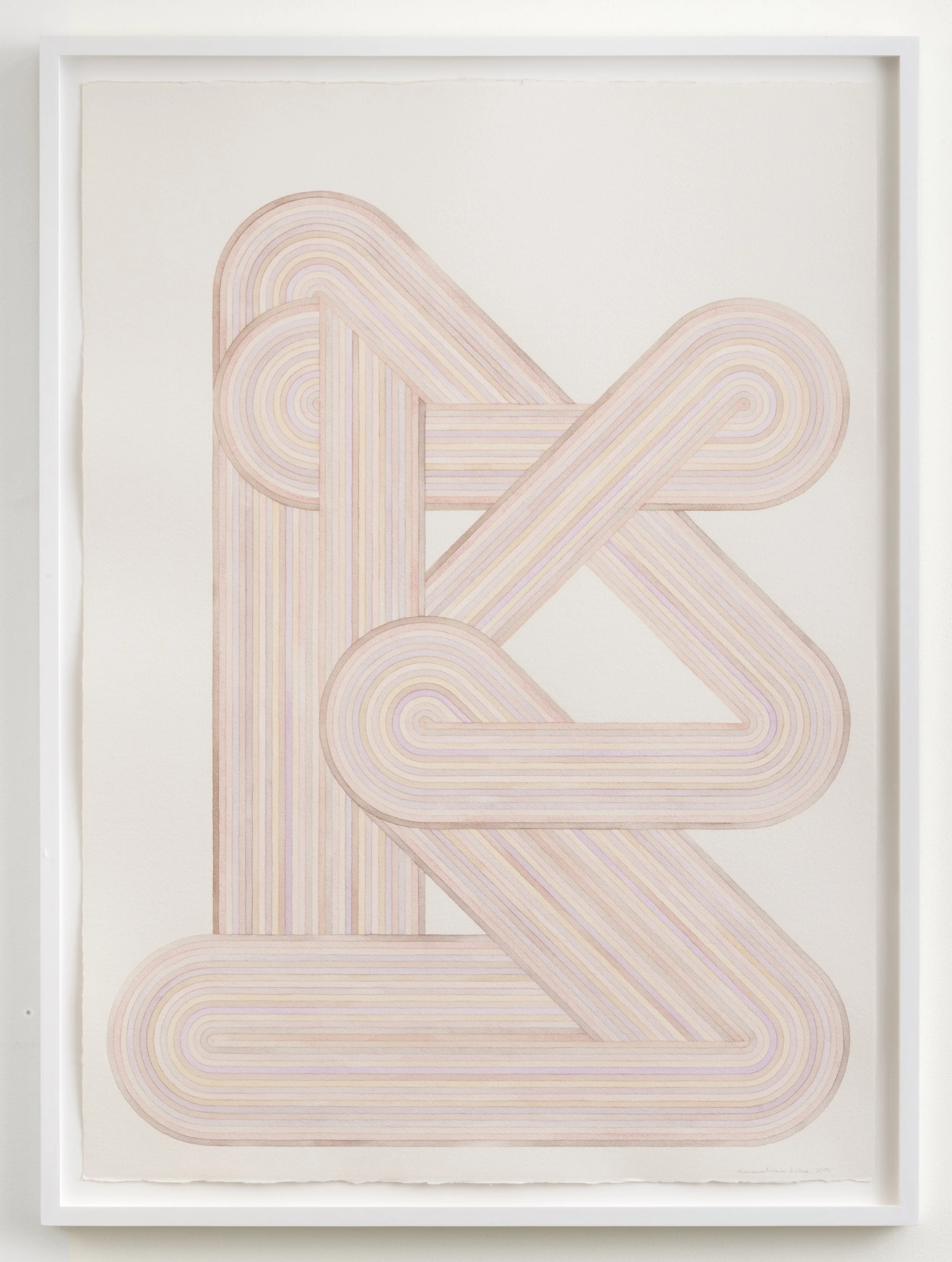 Untitled, 2015
Watercolor on paper
40 x 30 in (101.6 x 76.2 cm)