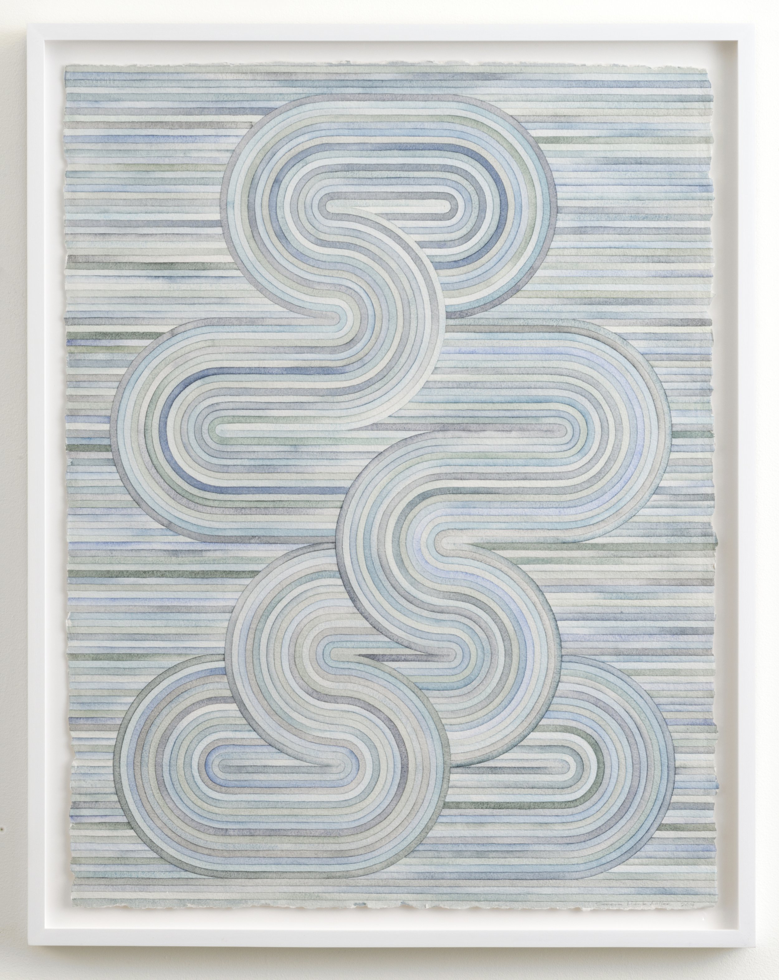 Untitled, 2014
Watercolor on paper
32 x 20 in (81.3 x 50.8 cm)