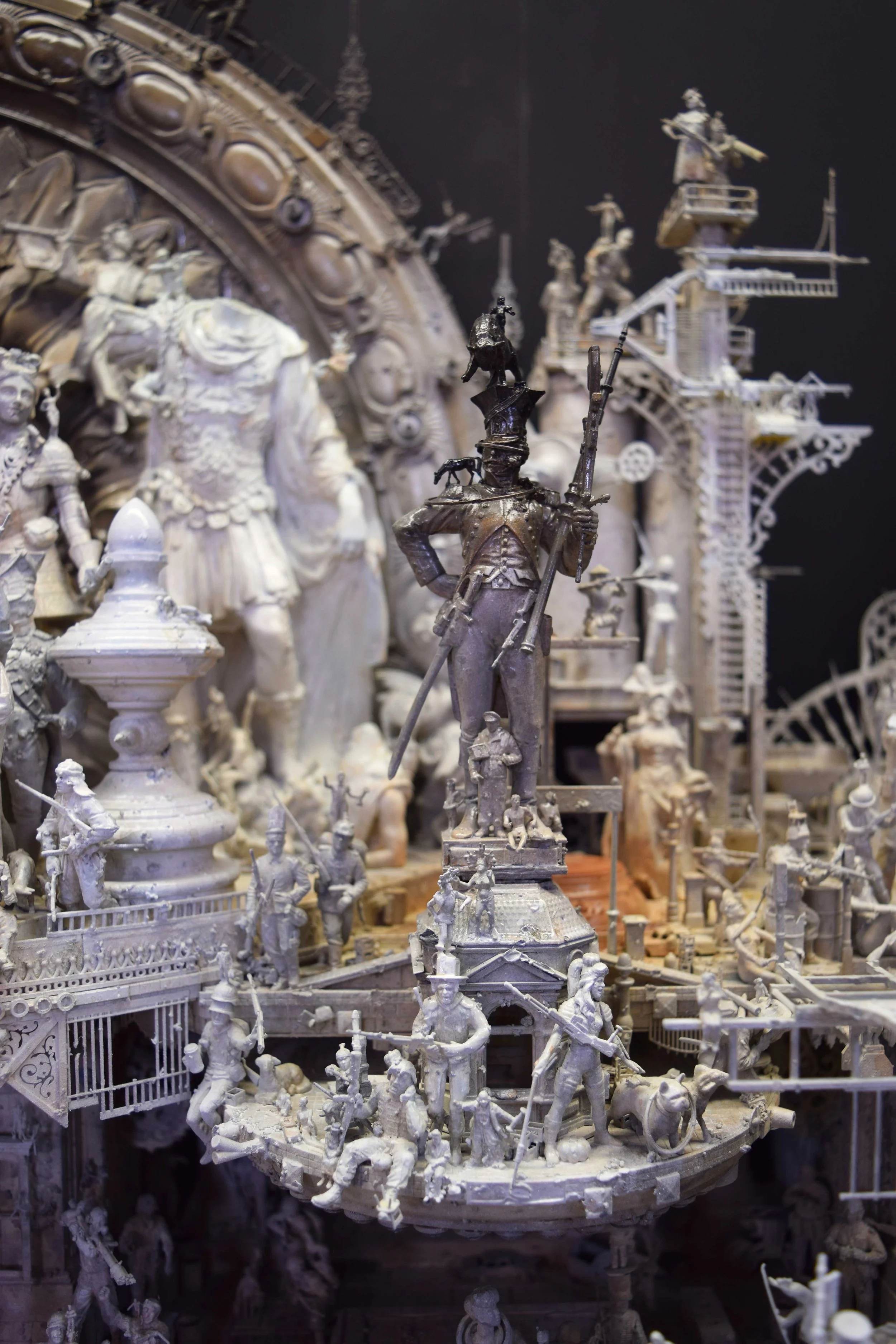 Nike: Winged Victory Goddess, 2017
Mixed media assemblage
42 x 95.5 x 18 inches  (106.7 x 242.6 x 45.7 cm)