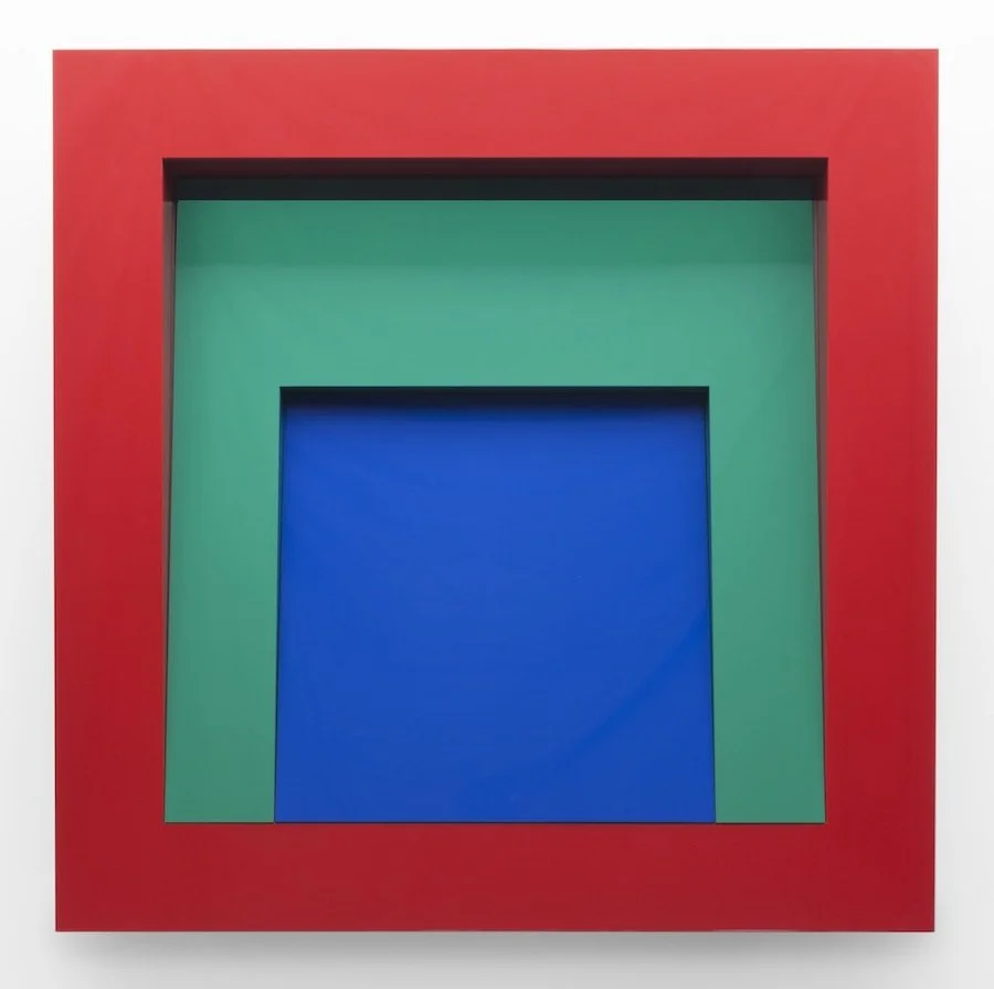 Tableaux YPbPr, 2014
Enamel on aluminum
48 x 48 x 4 in (121.9 x 121.9 x 10.2 cm)