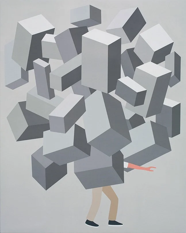 A Weird State, 2015
Acrylic on canvas
60 x 48 in (152.4 x 121.9 cm)