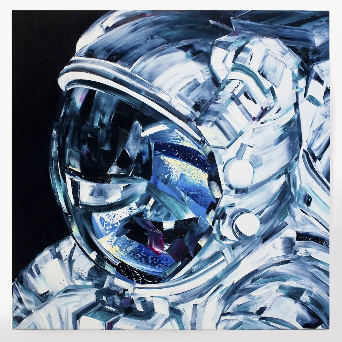 We Live On in the Thoughts of Others, 2014
Oil on linen
36 x 36 in (91.4 x 91.4 cm)