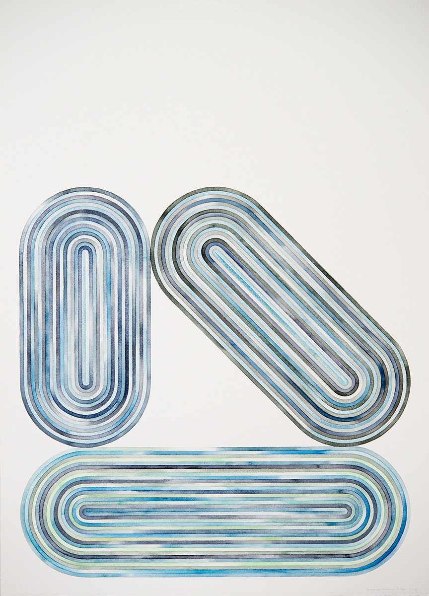 Untitled, 2013
Watercolor on paper
40 x 30 in (101.6 x 76.2 cm)