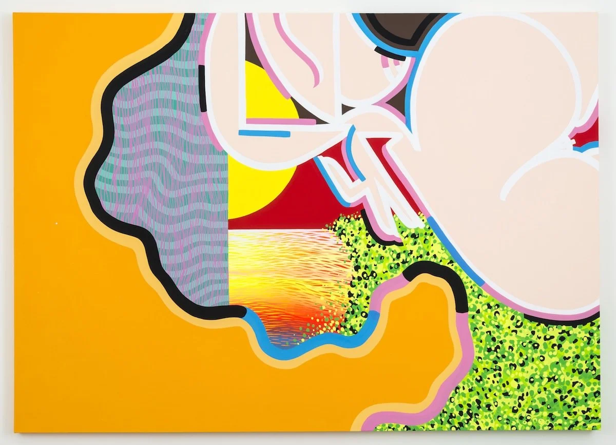 Untitled, 2014
Acrylic on canvas
60 x 84 in (152.4 x 213.4 cm)