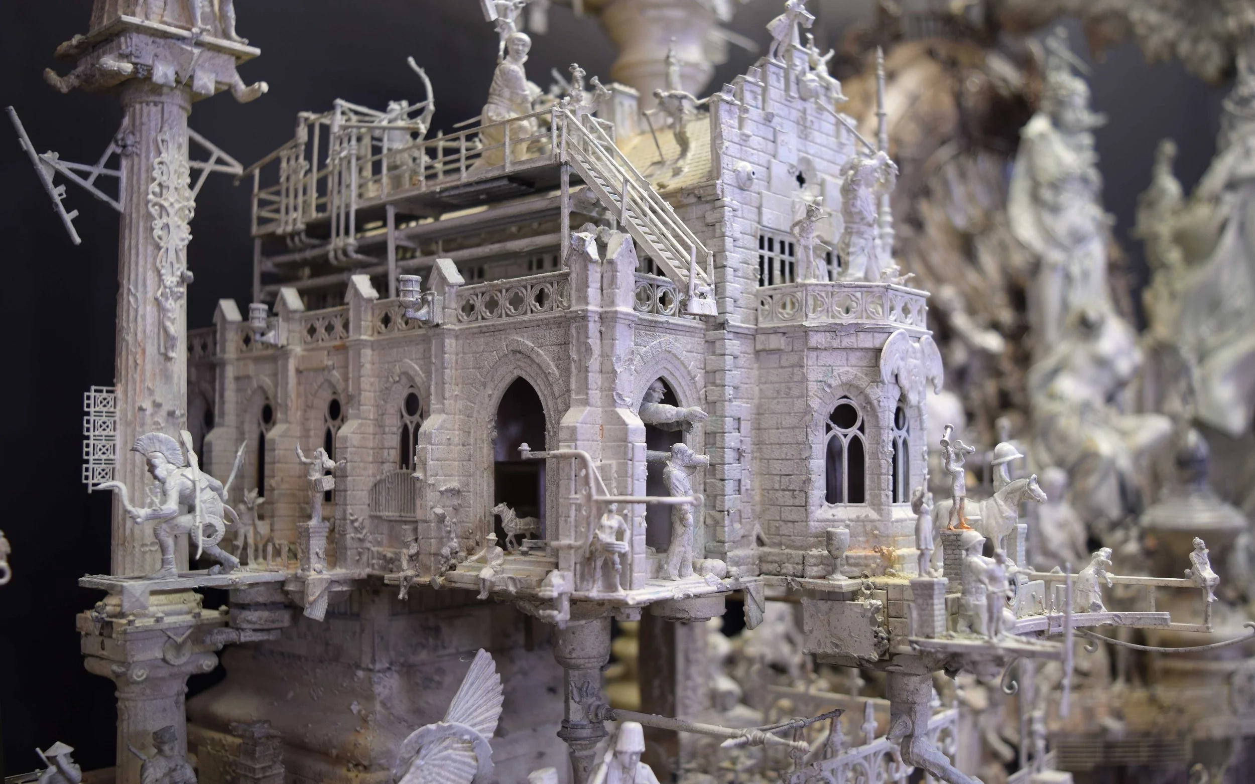 Nike: Winged Victory Goddess, 2017
Mixed media assemblage
42 x 95.5 x 18 inches  (106.7 x 242.6 x 45.7 cm)