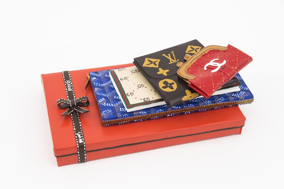 Oh Lord Won't You Buy Me a Mercedes Benz, 2015
Paper, hot glue, and acrylic paint
4 x 12 x 7 in (10.2 x 30.5 x 17.8 cm)