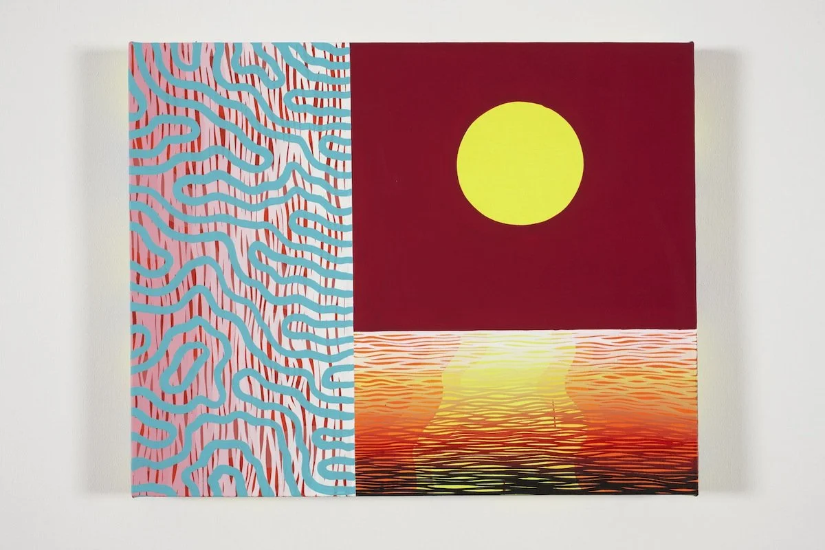 Untitled, 2014
Acrylic on canvas
60 x 84 in (152.4 x 213.4 cm)