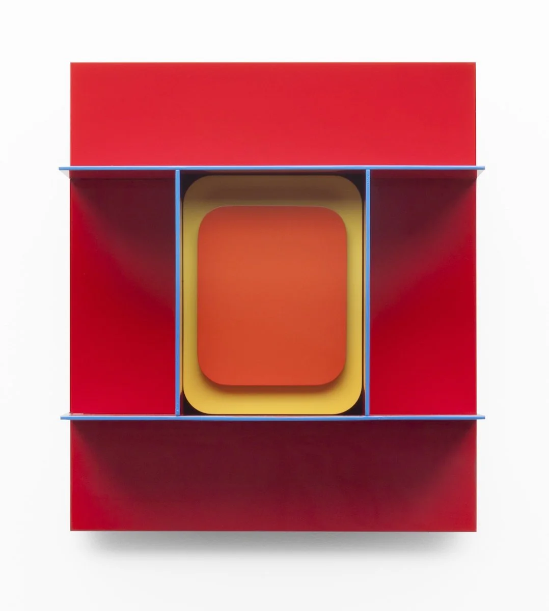 Kumbl (P. Hein), 2014
Enamel on aluminum
16 x 14 x 4 in (40.6 x 35.6 x 10.2 cm)