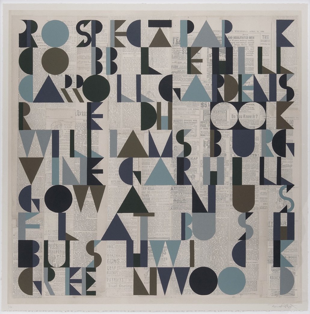 Brooklyn Ten, 2015
Edition of 50
Six color screen print with digital printing on Fabriano
Rosaspina paper
25 x 25 in (63.5 x 63.5 cm)