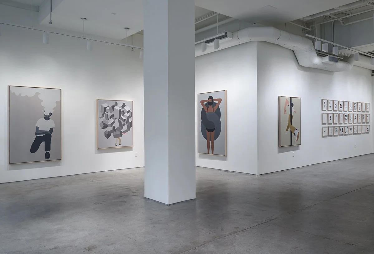 Geoff McFetridge- It Looks Like It Says