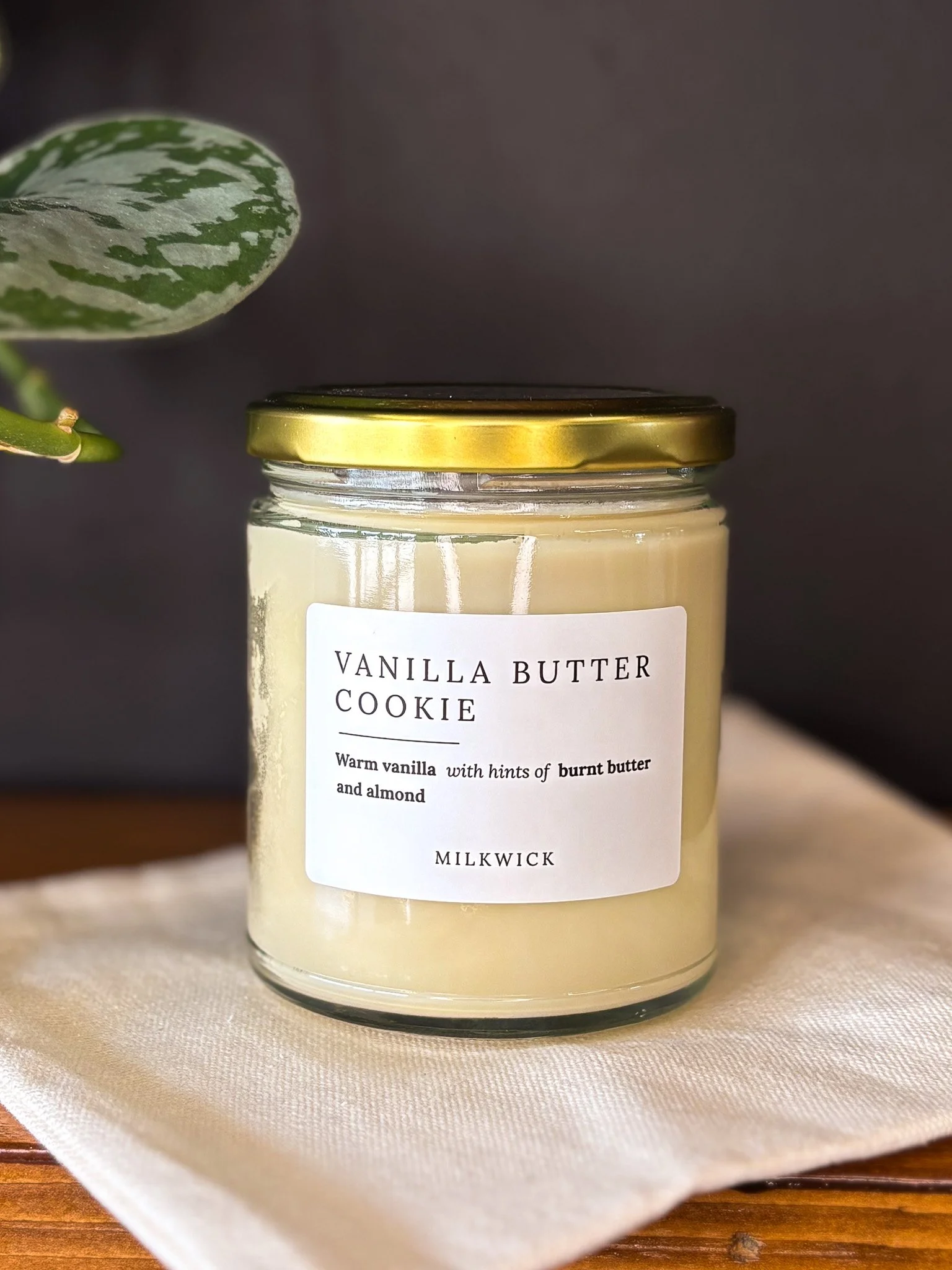 MilkWick Vanilla Butter Cookie - Candle
