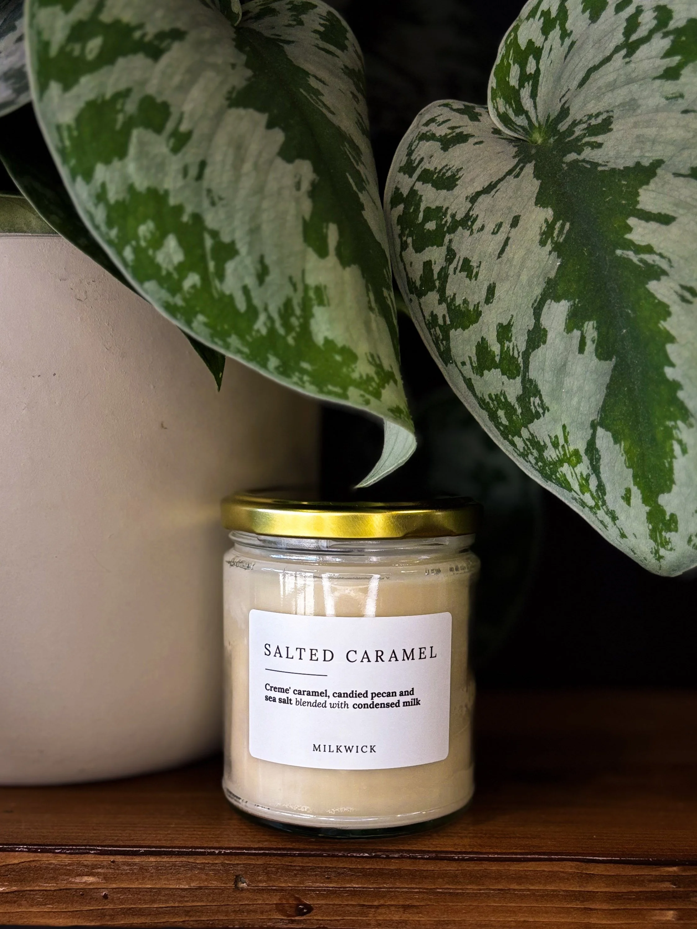 MilkWick Salted Caramel - Candle