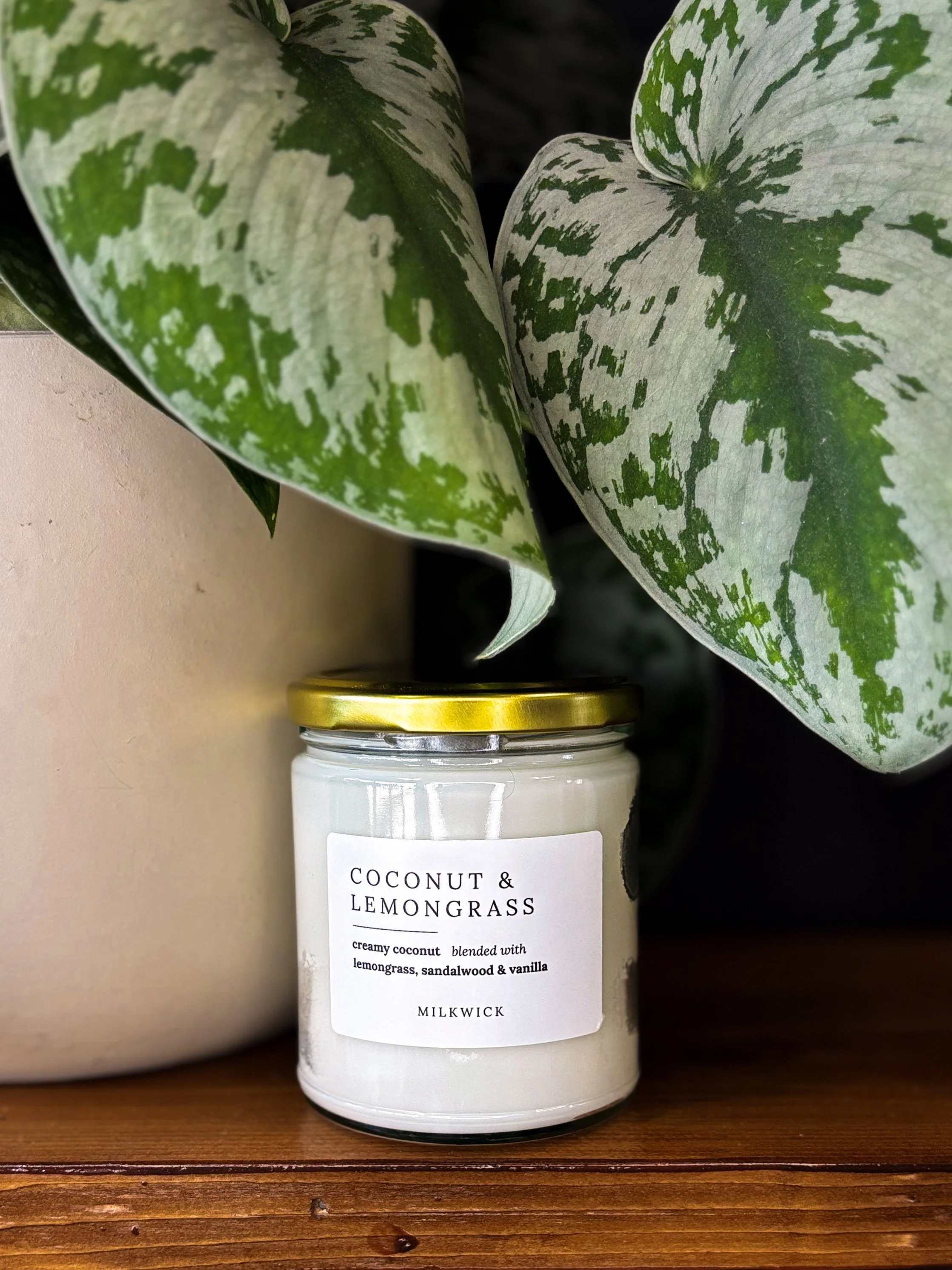 MilkWick Coconut & Lemongrass - Candle