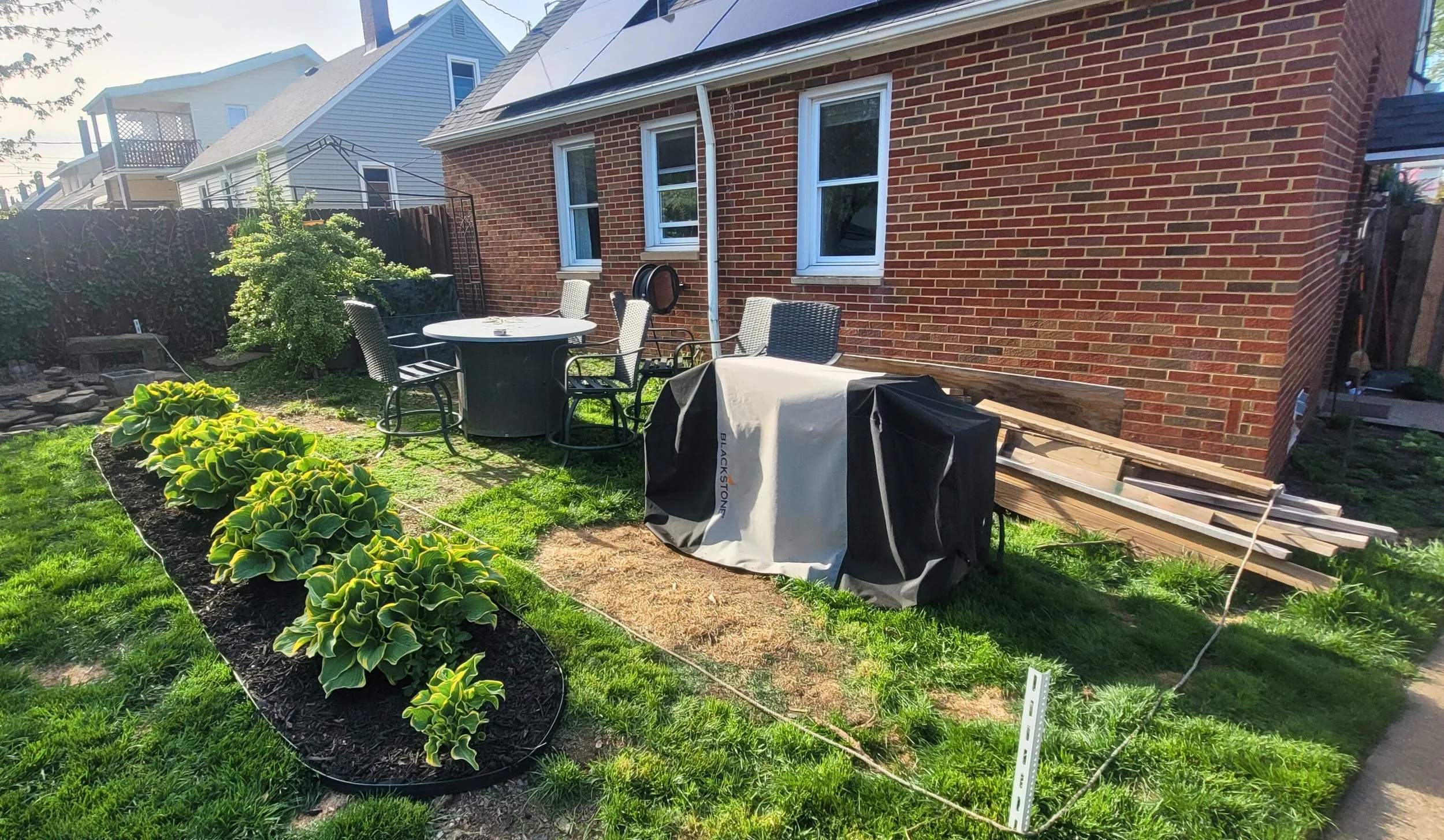 Parma, Ohio: New Deck Build (Before) 