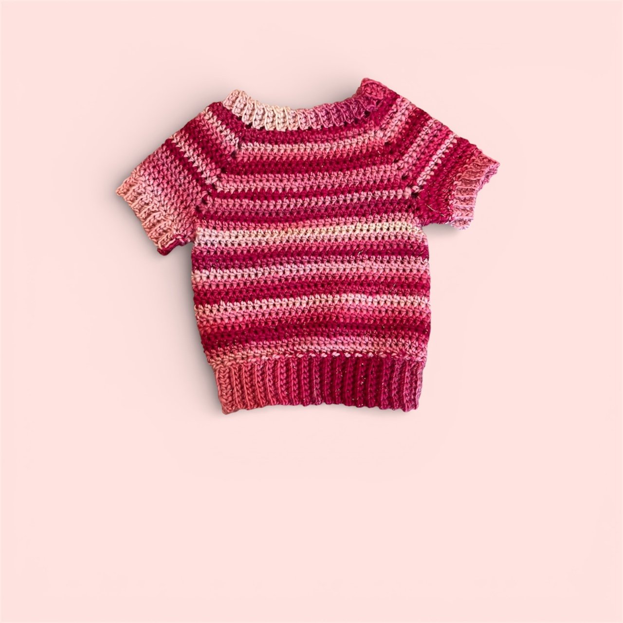 Short Sleeve Baby Sweater