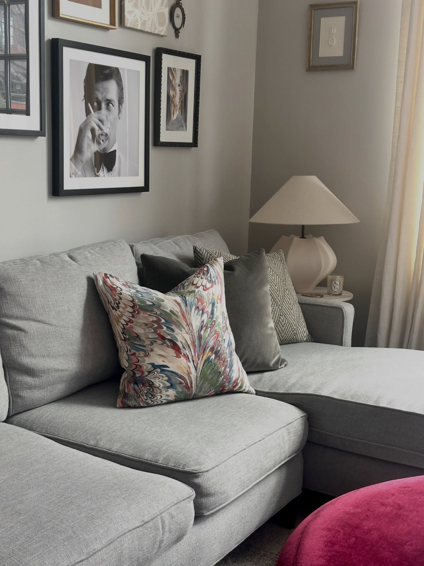 New pillows for spring, groundbreaking ✨ #leejofa