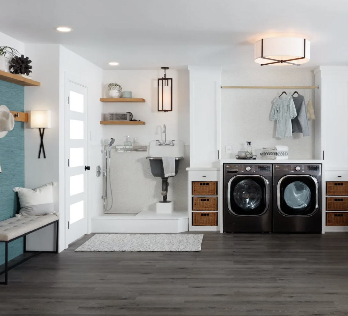 Laundry room remodel Chico Santa Barbara