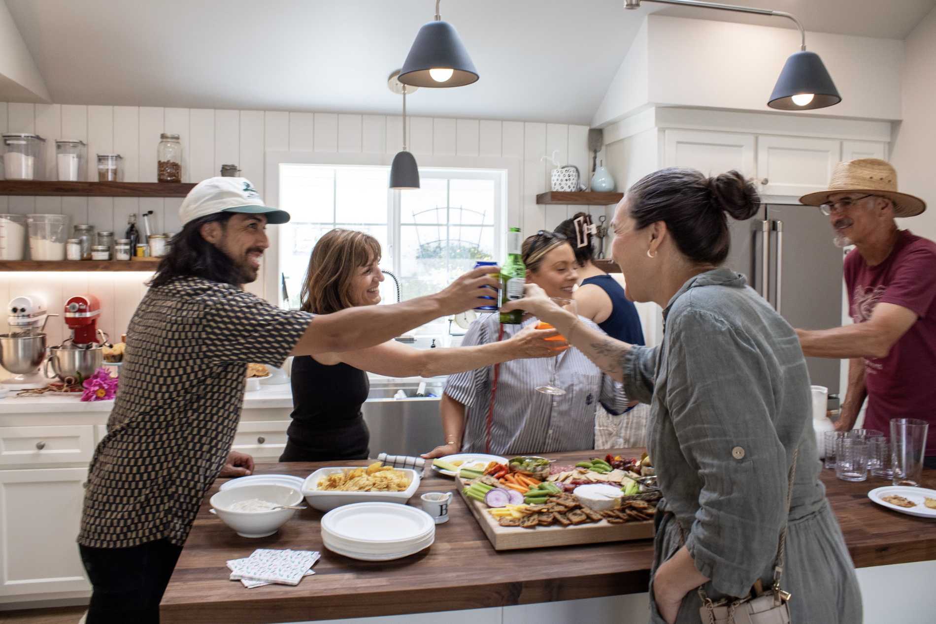 Kitchen remodel celebration