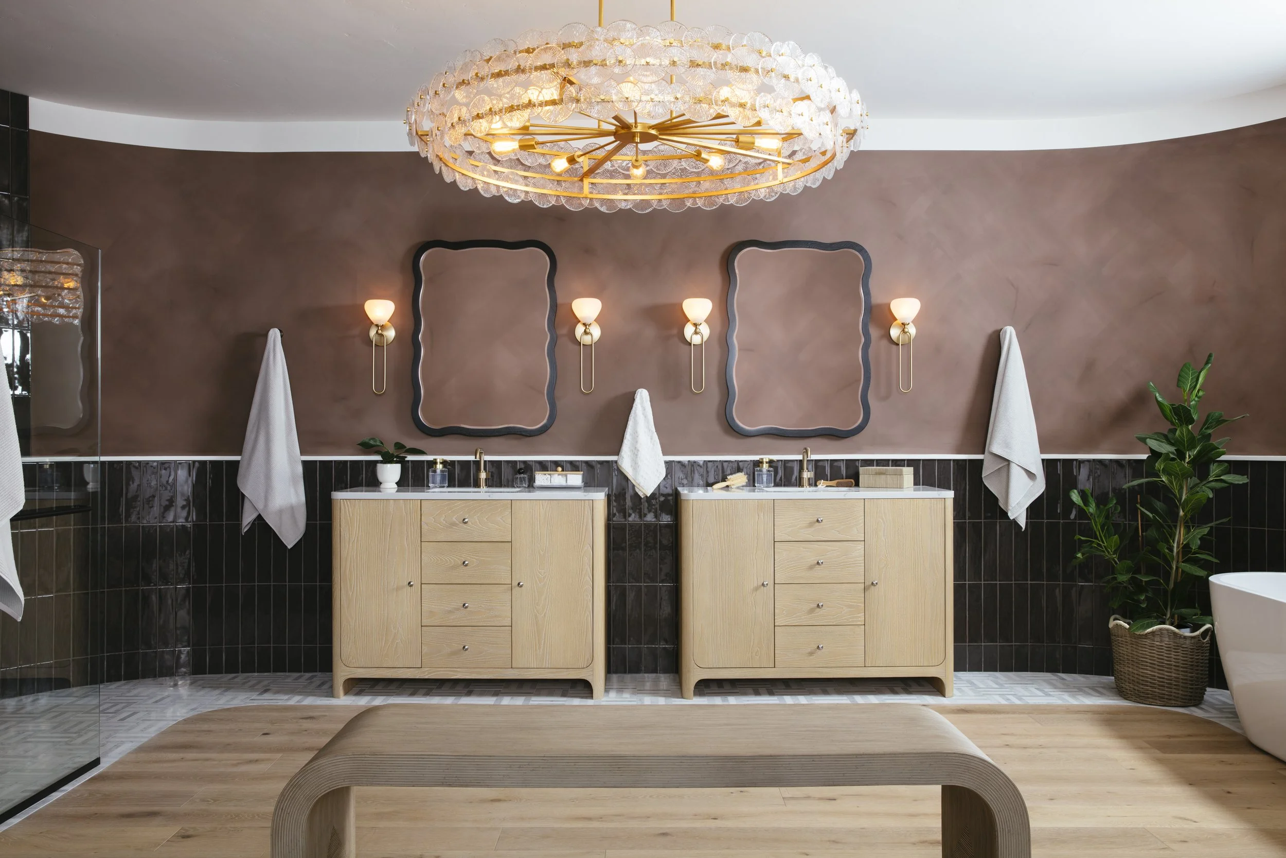 Upscale bathroom remodel Santa Barbara and Chico