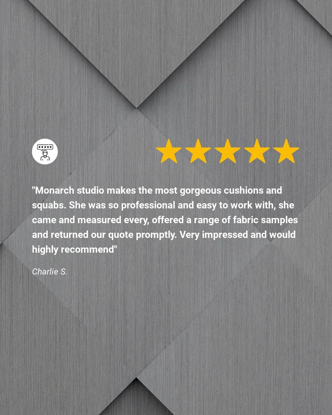 Another great review from one of our customers...