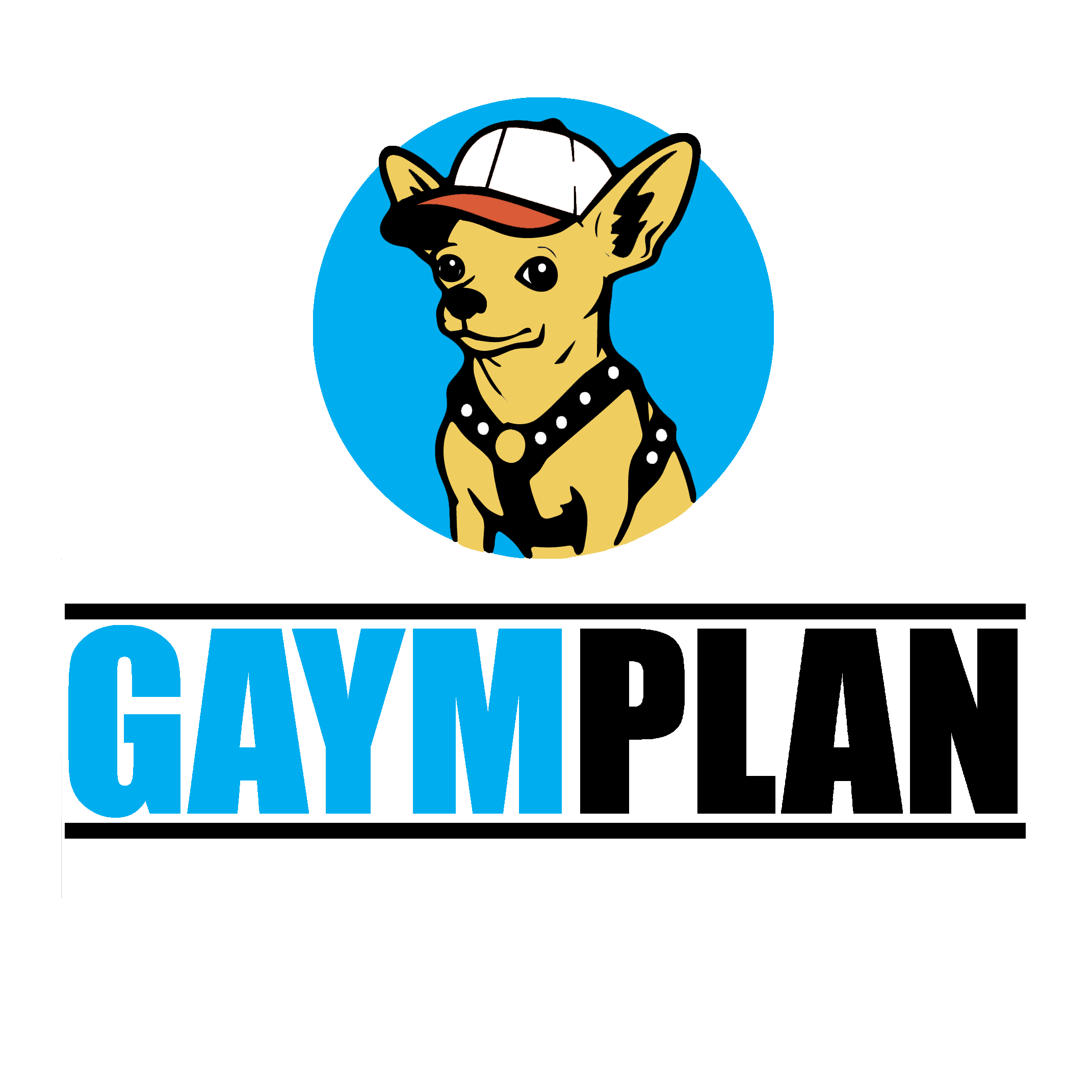 GaymPlan Logo Black Text