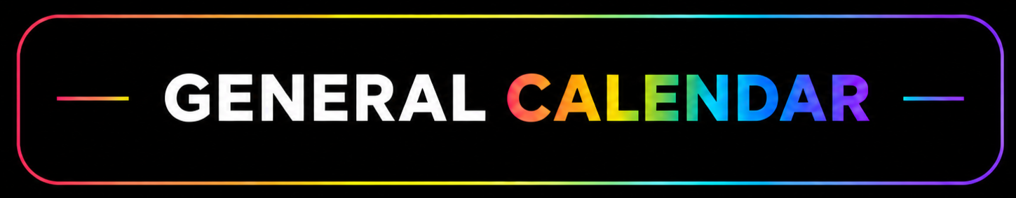 General Calendar - All San Diego Gay Events