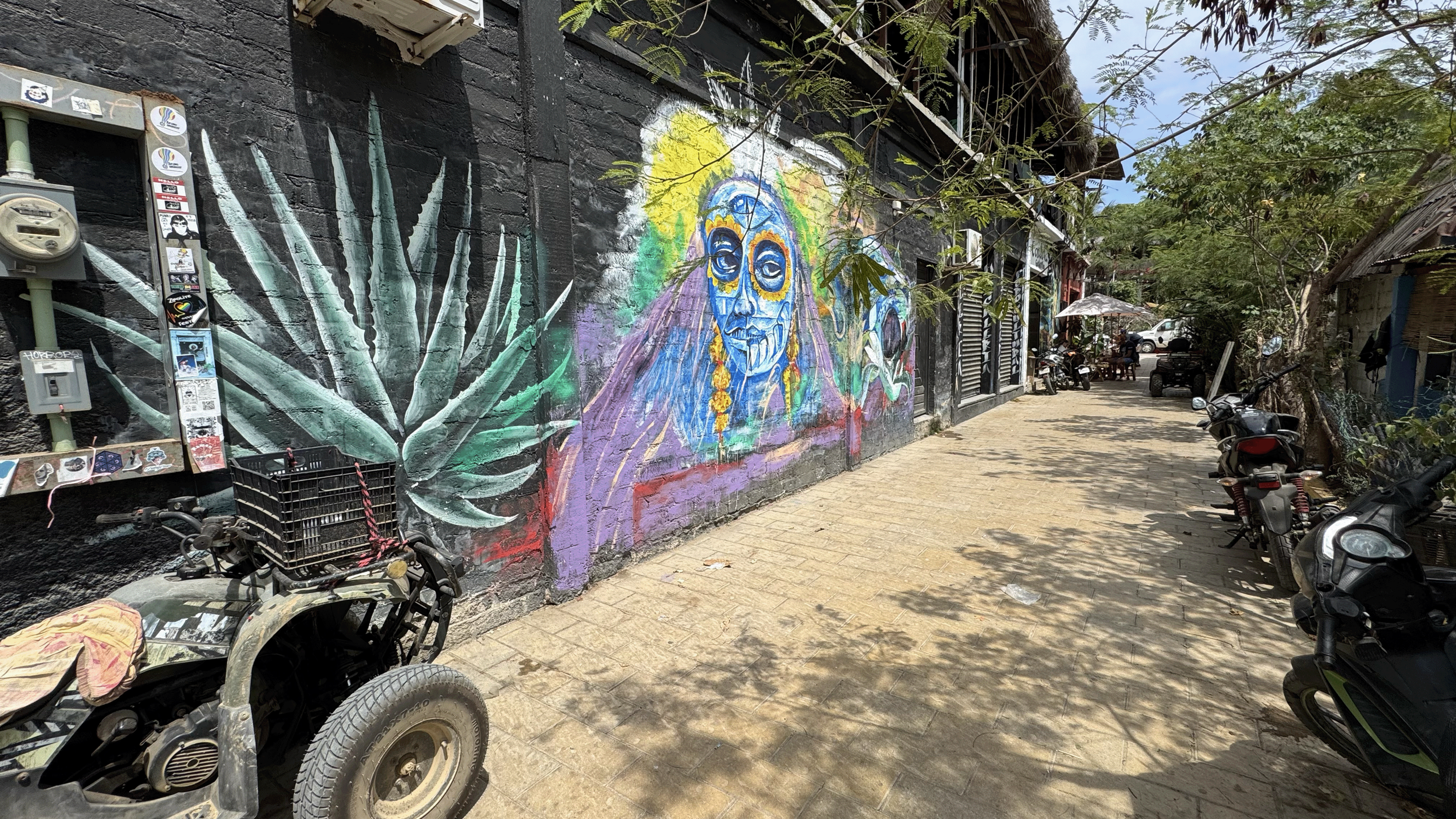Street art in Zipolite