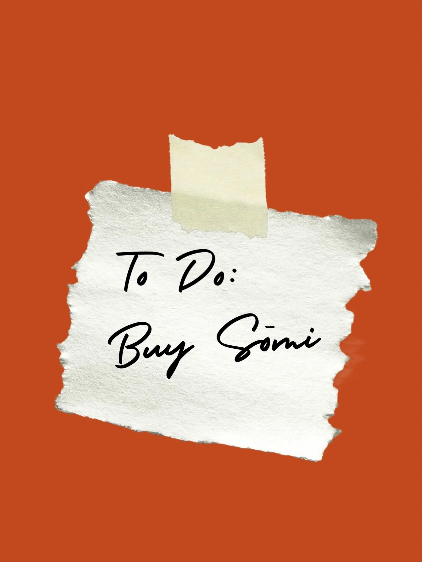 Seems v important. We made it super easy, link in the bio.

#goodfood #chilioil #somi #somisauces