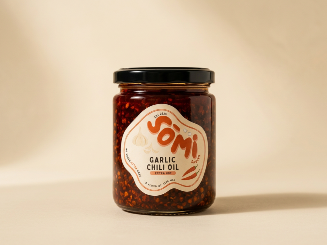 SōMi Garlic Chili Oil — EXTRA SPICY